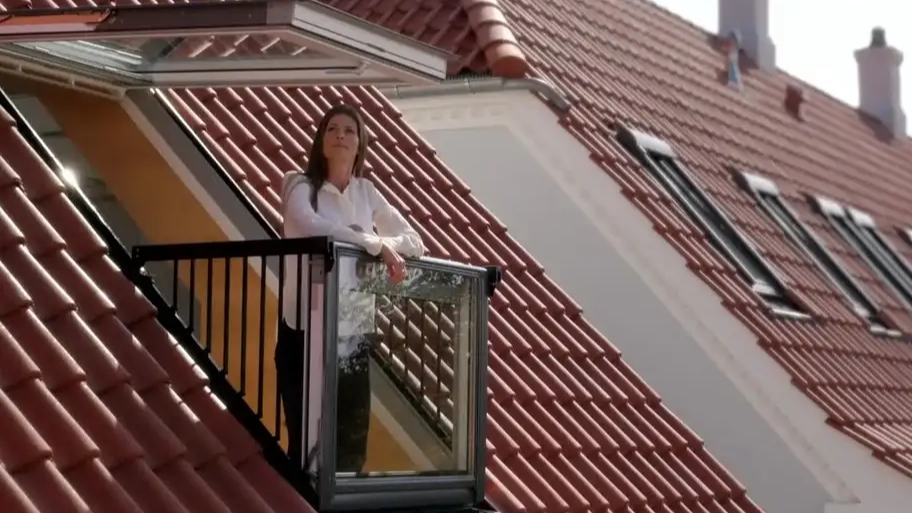 Nyt tag med Velux balkon Nordsjælland